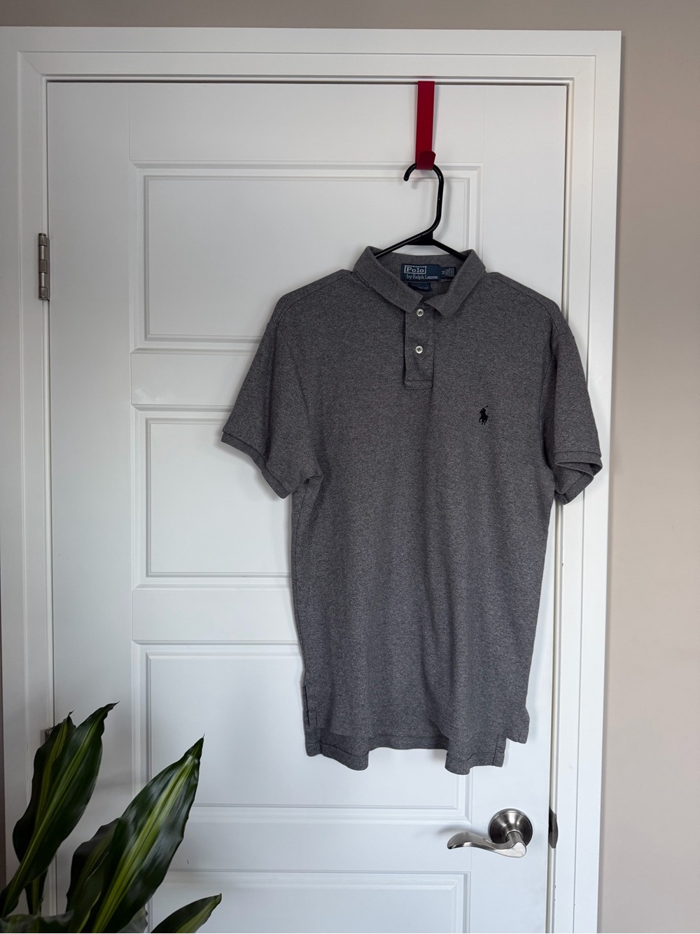 Polo by Ralph Lauren Charcoal Grey Polo Shirt